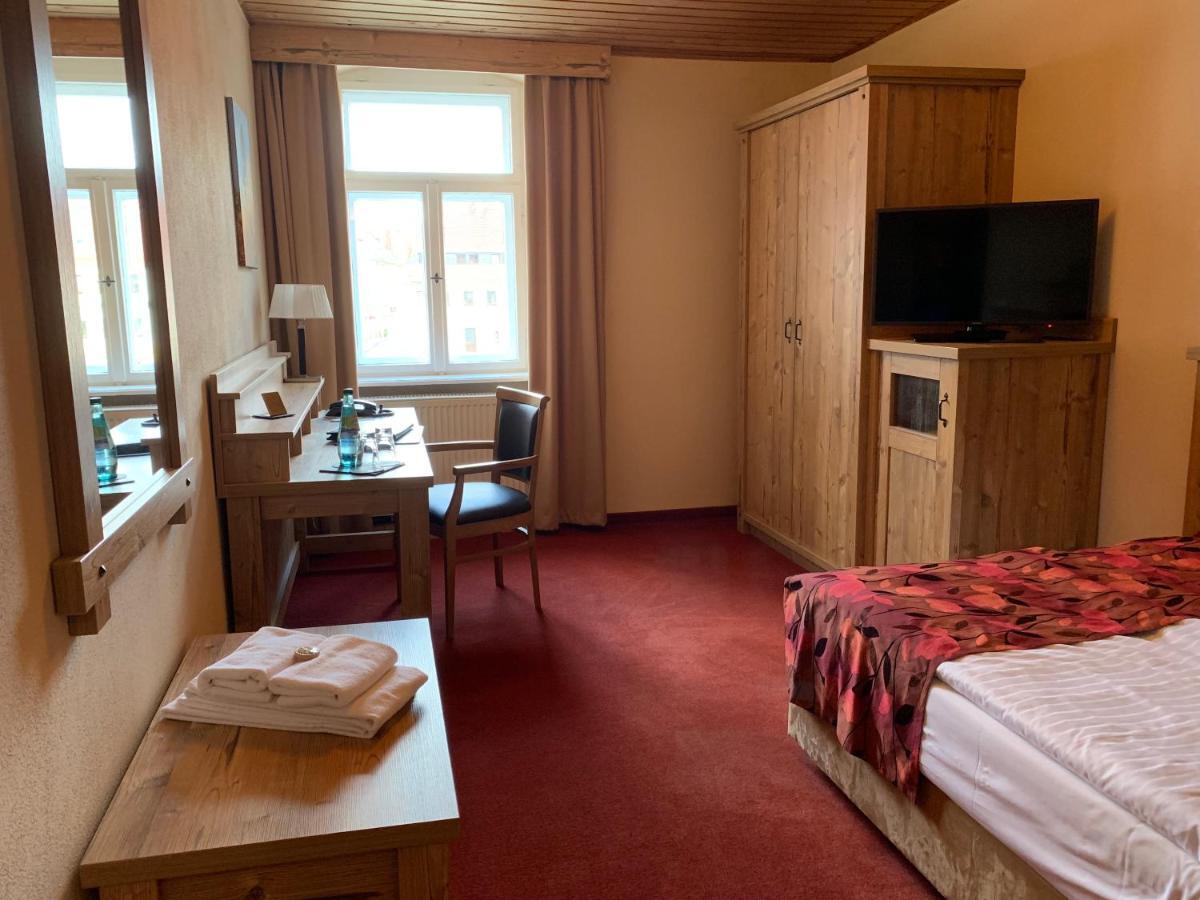 Hotel Goldner Loewe Stolpen Extérieur photo